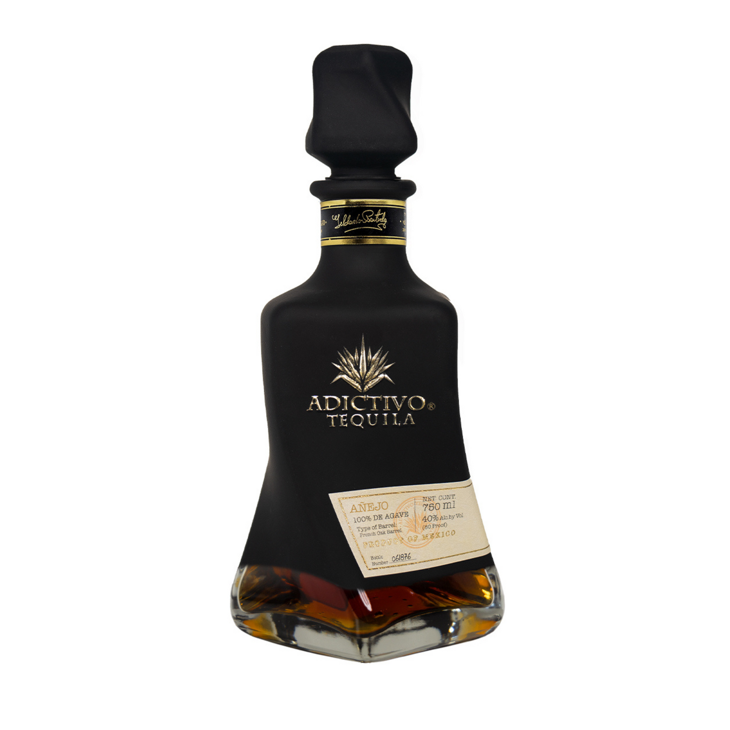 ADICTIVO TEQUILA ANEJO BLACK/ 750ml （アディクティボ　ブラック）【１本単位】